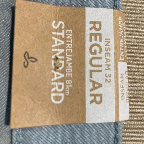 PRANA Sz 10 x 30 Light Grey  Jeans NWT - Picture 7 of 10